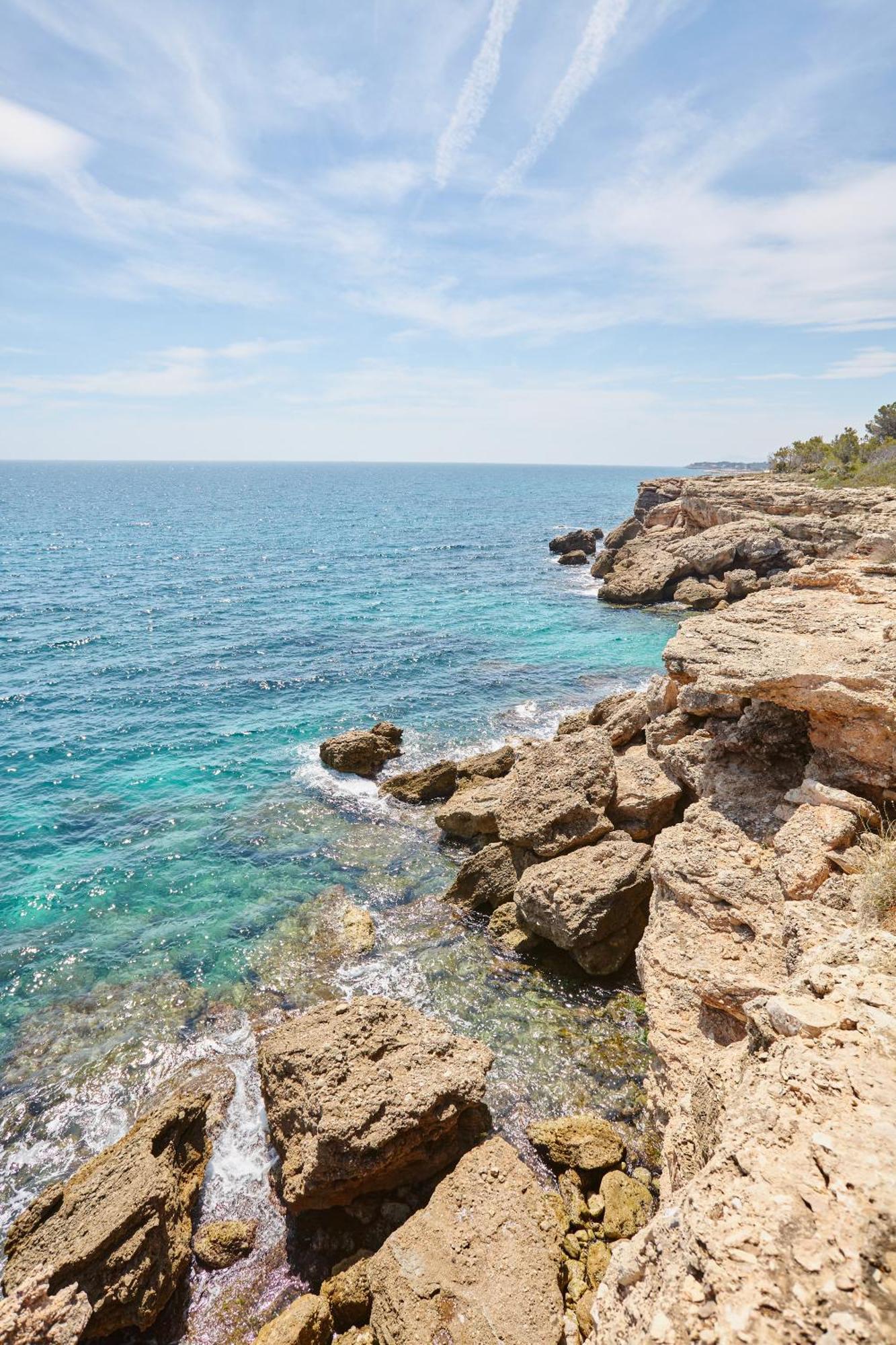 Apartamento La mejor vista al mar !!! Calafat Exterior foto
